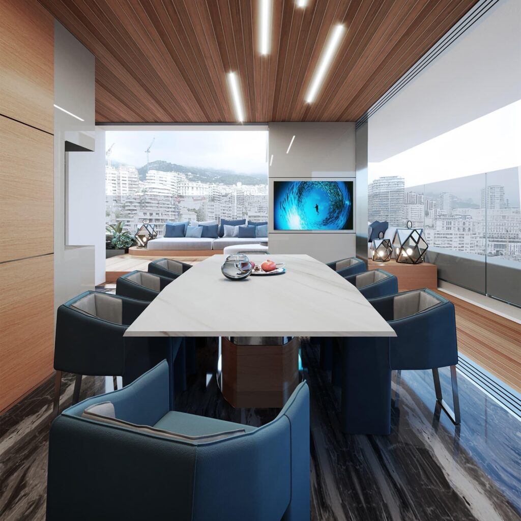 Illustration of Custom Penthouse Homes With Private Access To Outdoor Spaces